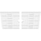 Ekena Millwork Beaux Architectural Grade PVC Ceiling Medallion, 32"W x 21 3/8"H x 3"ID x 11"C x 1"P, Two-Piece CMP32X21BX2-03000 - alternate 2